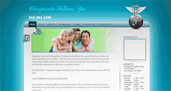 Desktop Screenshot of chiropracticwellnessspa.com
